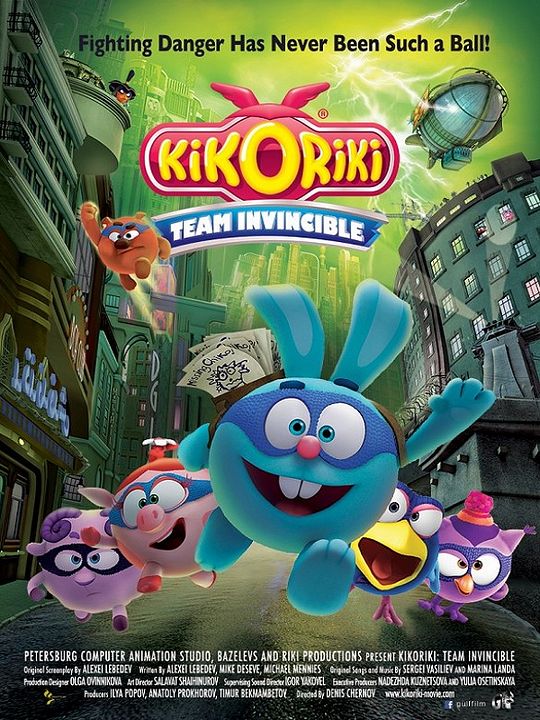 Kikoriki Team Invincible : Kinoposter