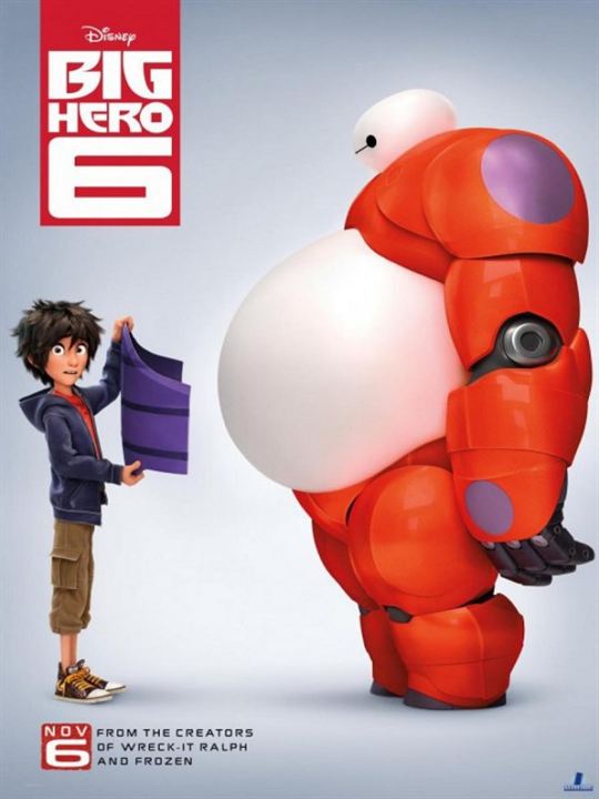 Baymax - Riesiges Robowabohu : Kinoposter