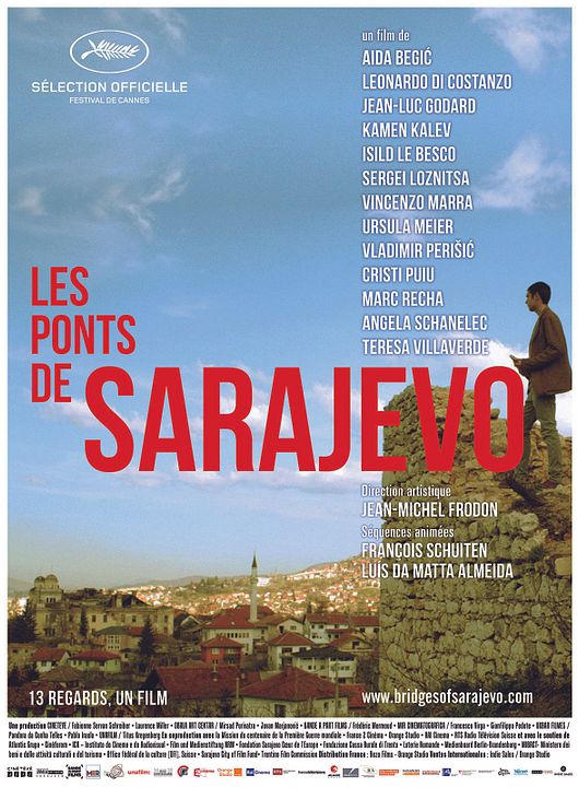 Les Ponts de Sarajevo : Kinoposter