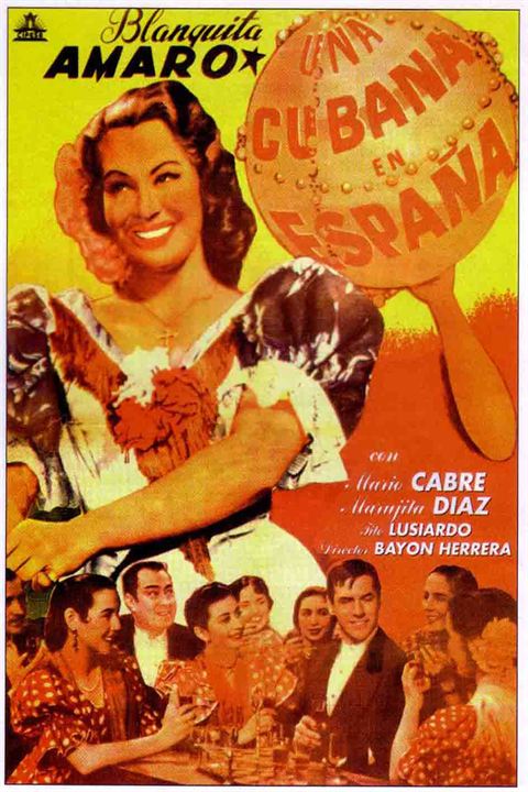 Una cubana en España : Kinoposter