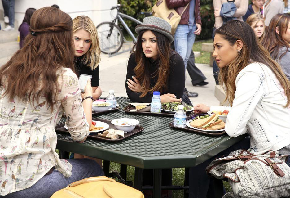 Pretty Little Liars : Bild Lucy Hale, Shay Mitchell, Ashley Benson