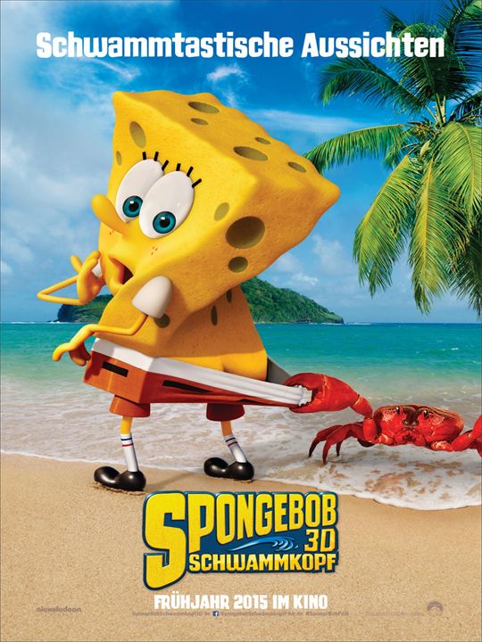 SpongeBob Schwammkopf 3D : Kinoposter