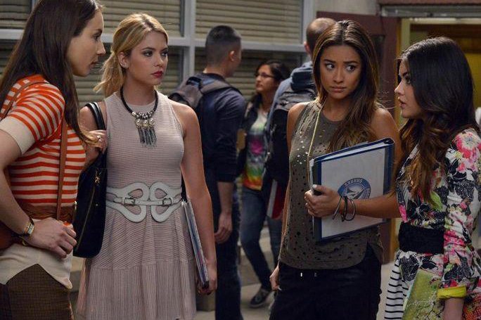 Pretty Little Liars : Bild Lucy Hale, Shay Mitchell, Ashley Benson