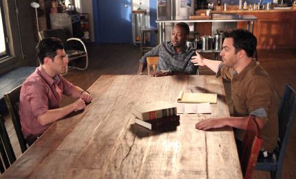 New Girl : Bild Jake Johnson, Lamorne Morris, Max Greenfield