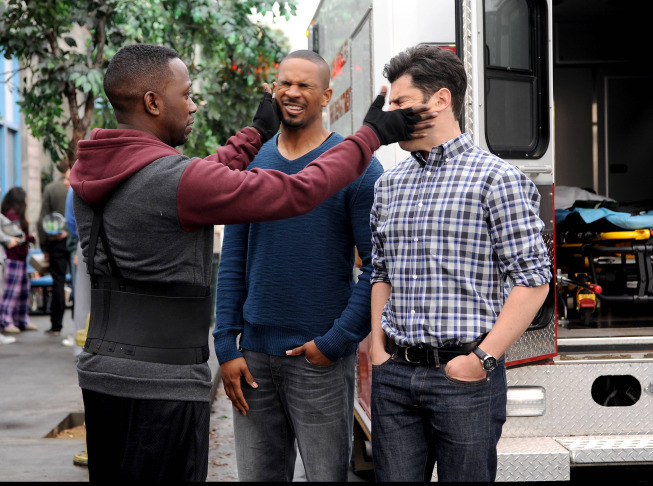 New Girl : Bild Max Greenfield, Lamorne Morris, Damon Wayans Jr.