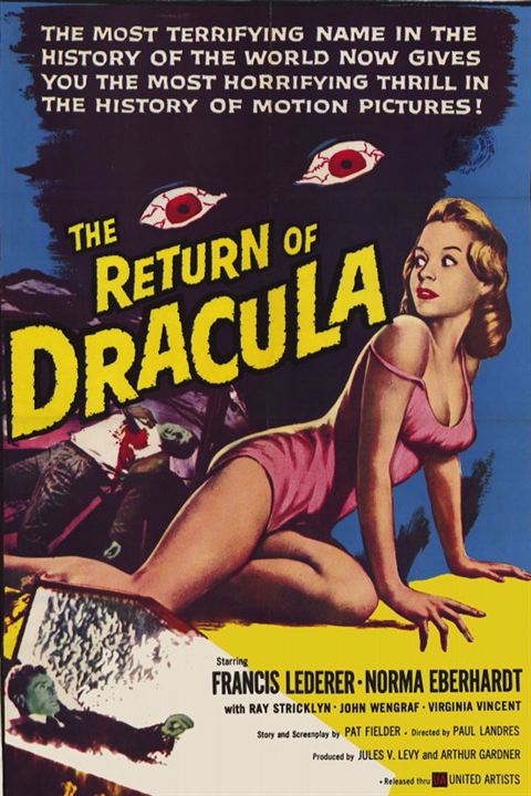 Die Rückkehr des Dracula : Kinoposter