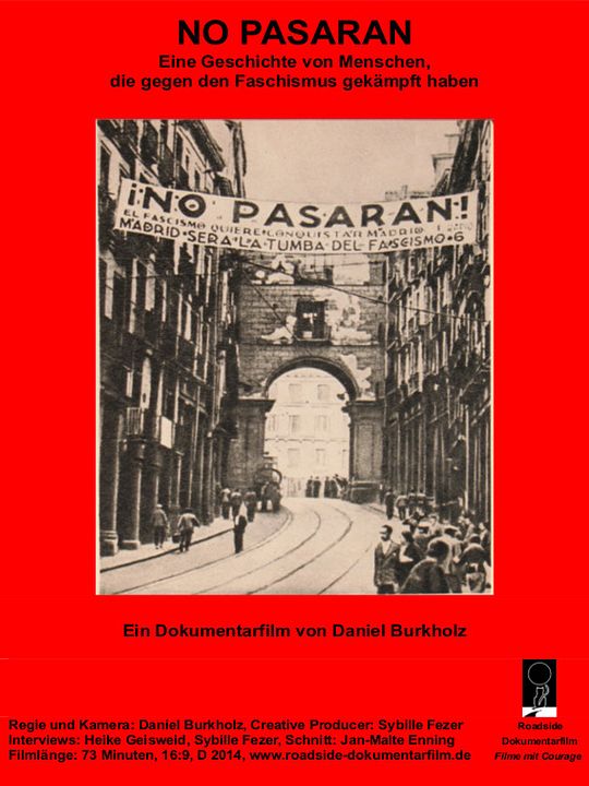 No pasaran : Kinoposter