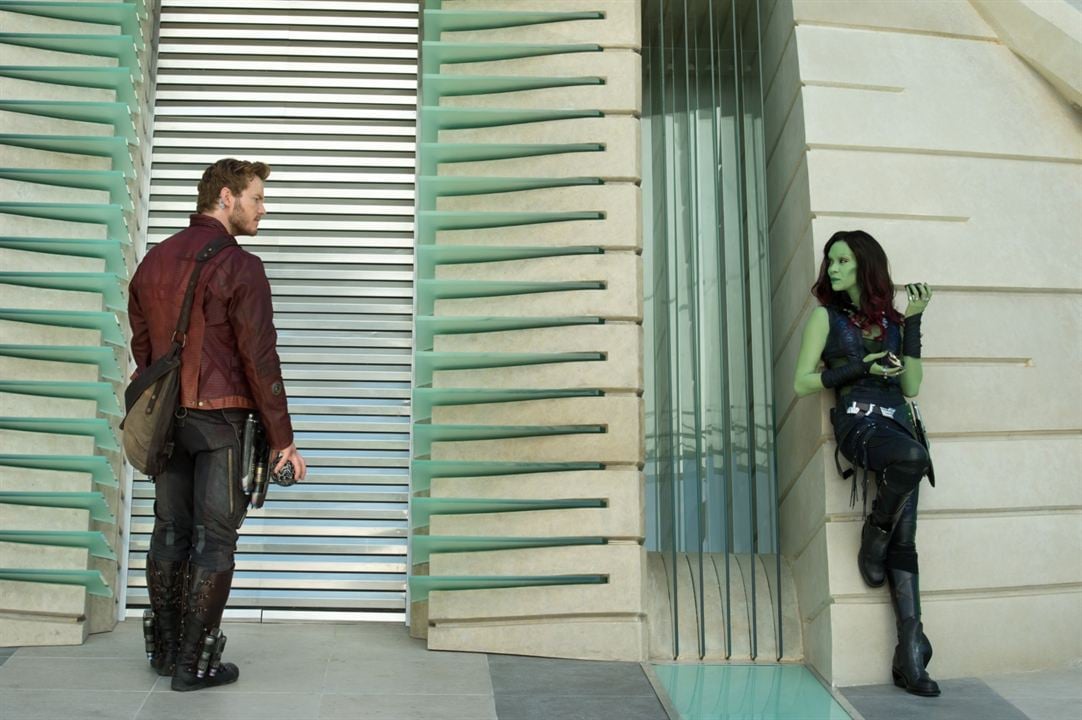 Guardians Of The Galaxy : Bild Chris Pratt, Zoe Saldana