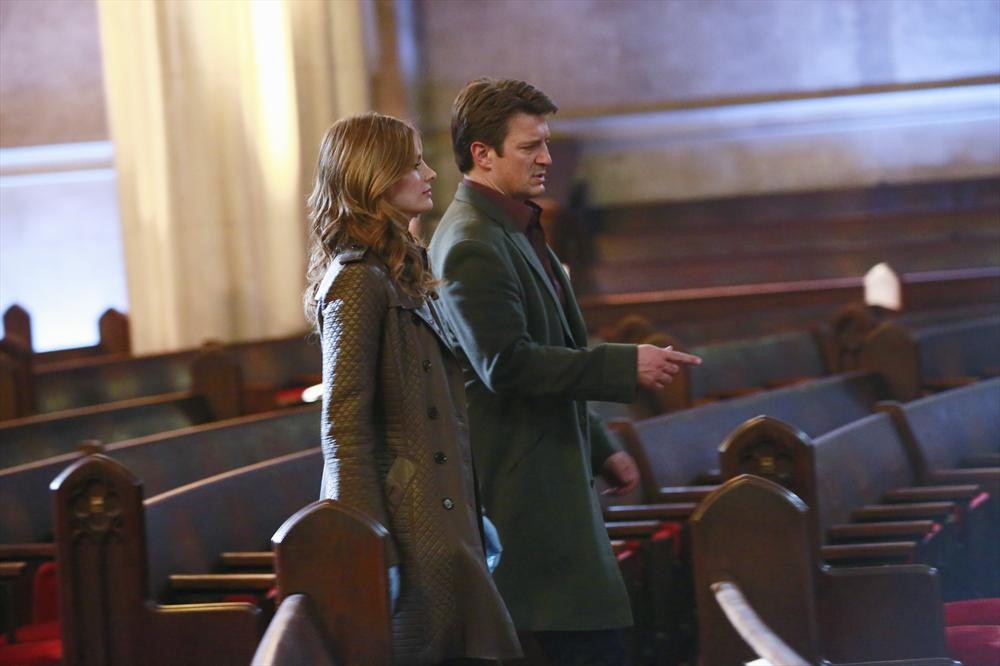 Bild Stana Katic, Nathan Fillion