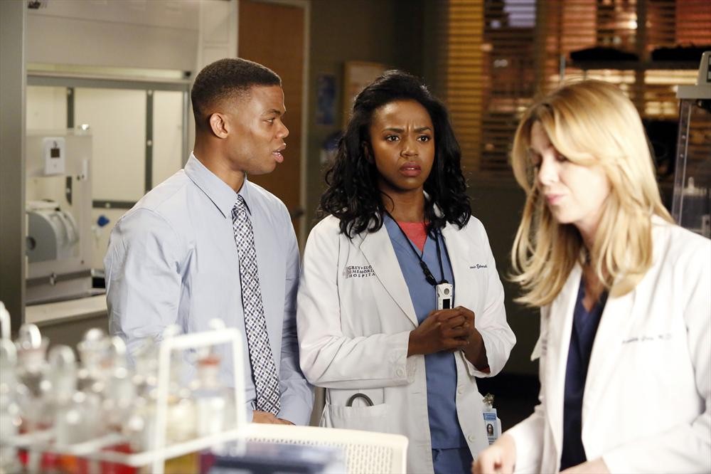 Grey's Anatomy - Die jungen Ärzte : Bild Ellen Pompeo, Paul James, Jerrika Hinton