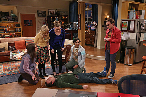 The Big Bang Theory : Bild Johnny Galecki, Mayim Bialik, Kaley Cuoco, Kunal Nayyar, Melissa Rauch, Kevin Sussman