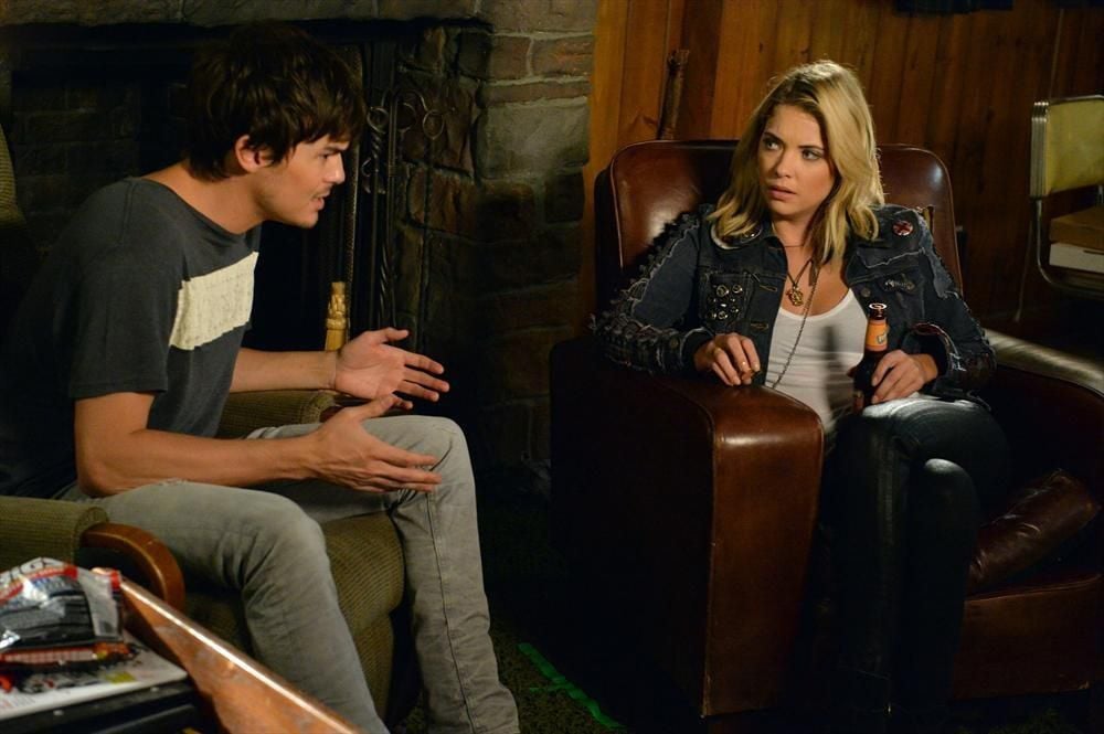 Pretty Little Liars : Bild Tyler Blackburn, Ashley Benson