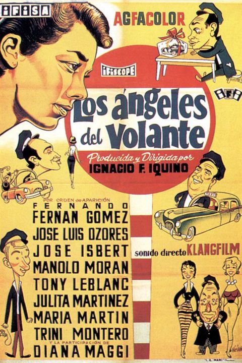 Los ángeles del volante : Kinoposter