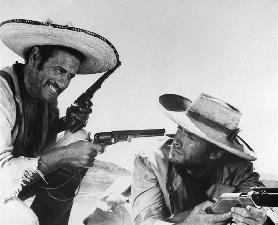 Zwei glorreiche Halunken : Bild Clint Eastwood, Eli Wallach