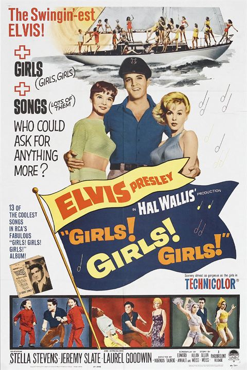 Girls! Girls! Girls! : Kinoposter