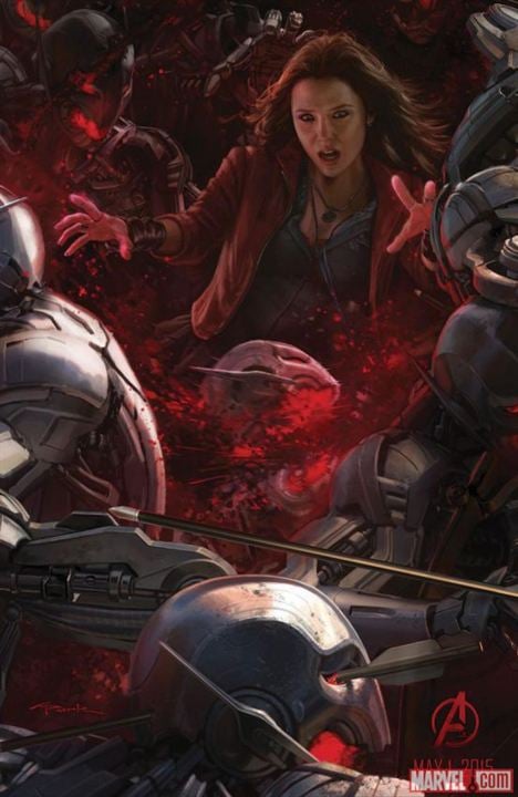 Avengers 2: Age Of Ultron : Vignette (magazine) Elizabeth Olsen