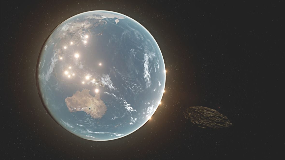 Asteroid vs Earth : Bild