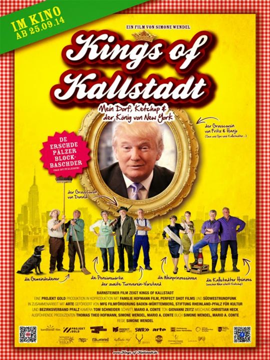 Kings of Kallstadt - Ein Dokumentarfilm über Dorfliebe und Größenwahn : Kinoposter