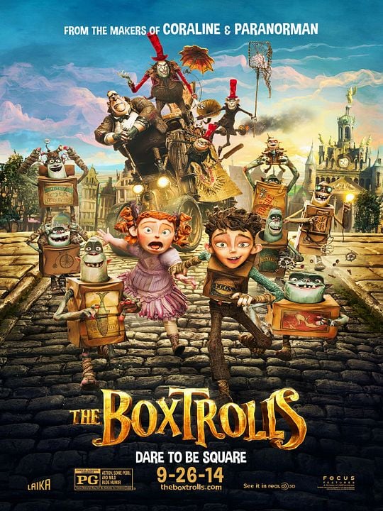 Die Boxtrolls : Kinoposter
