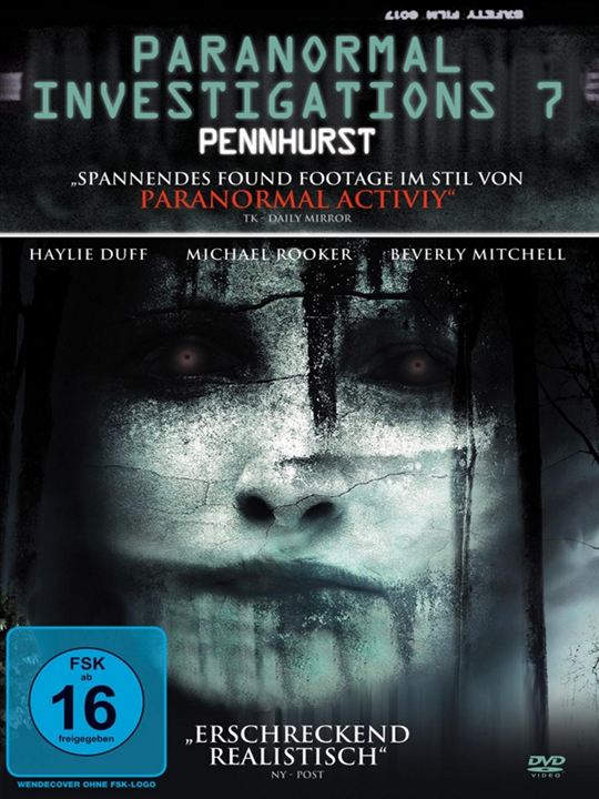 Paranormal Investigations 7 - Pennhurst : Kinoposter