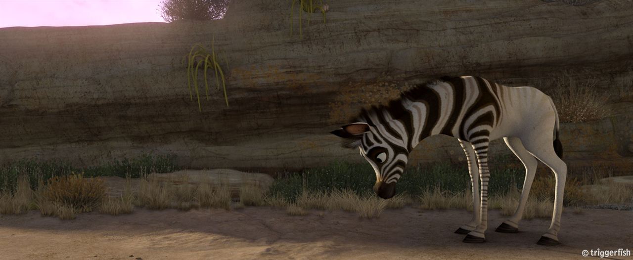 Khumba - Das Zebra ohne Streifen am Popo : Bild