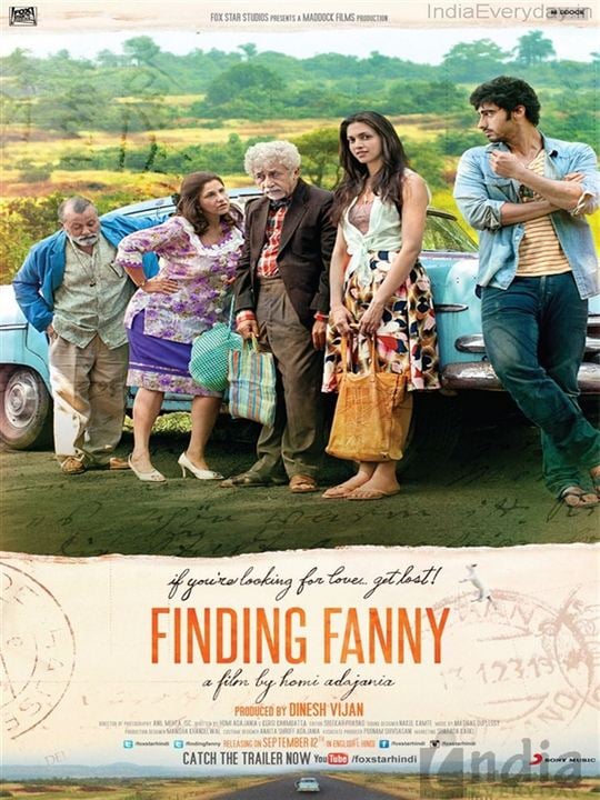 Finding Fanny : Kinoposter