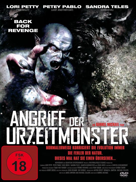 Angriff der Urzeitmonster : Kinoposter