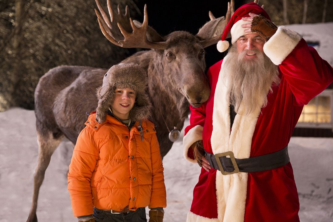 Mitten in der Winternacht : Bild