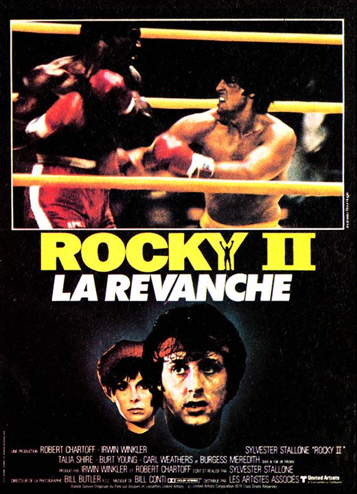 Rocky II : Kinoposter