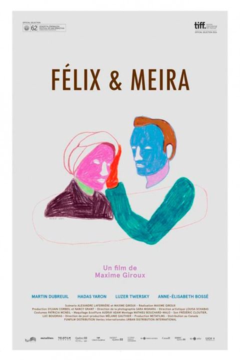Felix and Meira : Kinoposter