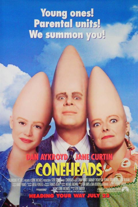 Die Coneheads : Kinoposter