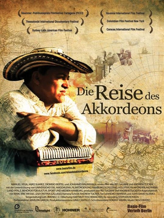 Die Reise des Akkordeons : Kinoposter