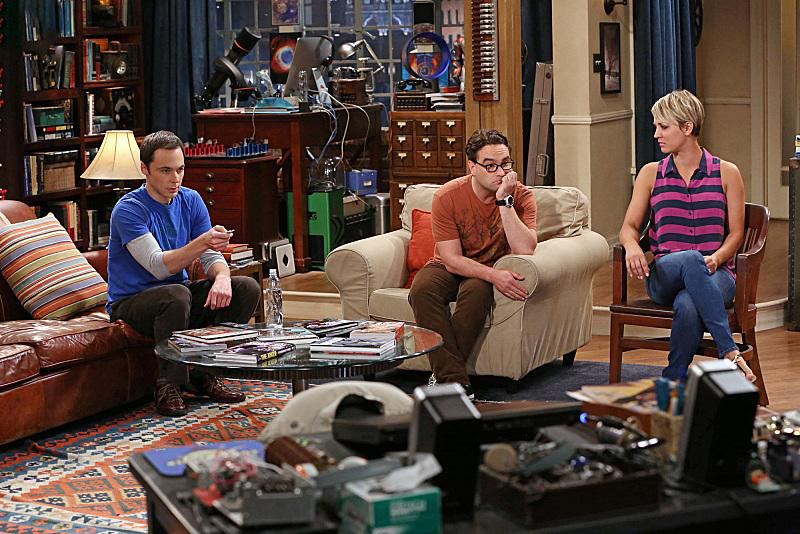 The Big Bang Theory : Bild Kaley Cuoco, Jim Parsons, Johnny Galecki