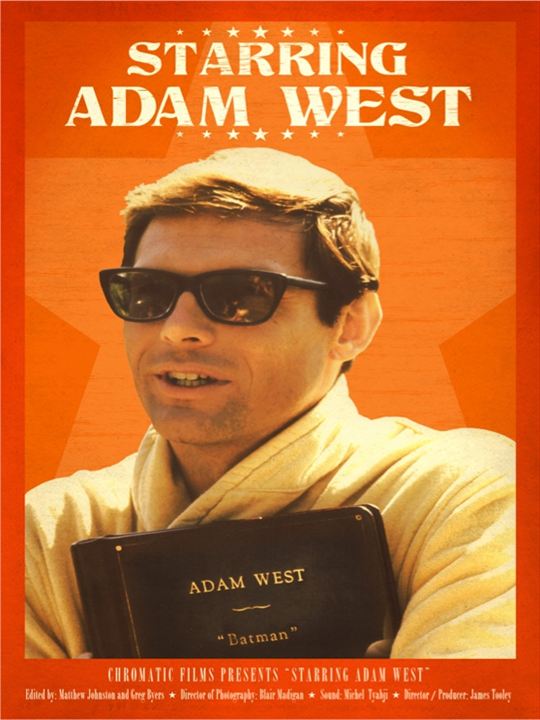 Starring Adam West : Kinoposter