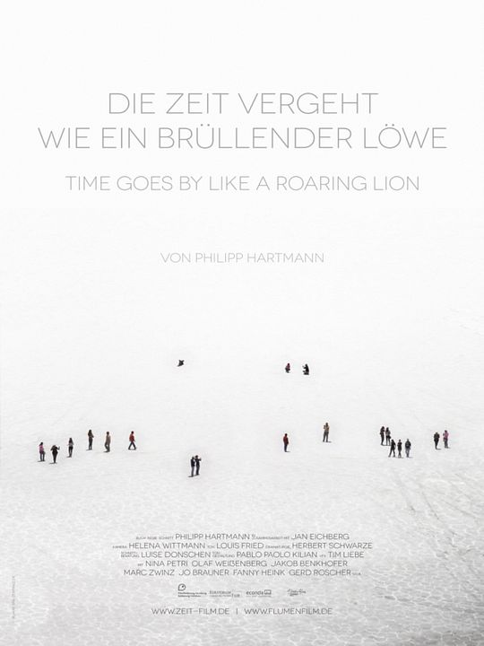 Die Zeit vergeht wie ein brüllender Löwe : Kinoposter