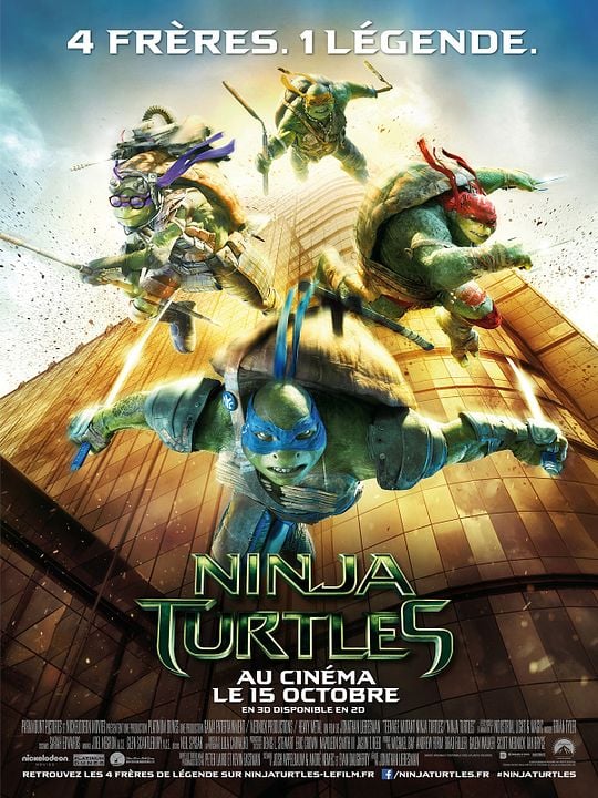 Teenage Mutant Ninja Turtles : Kinoposter