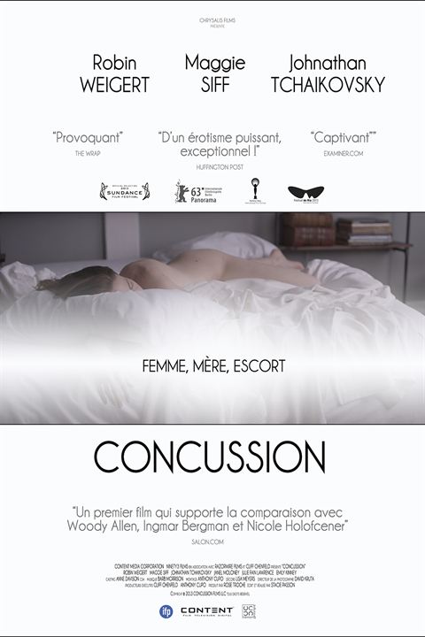 Concussion - Leichte Erschütterung : Kinoposter