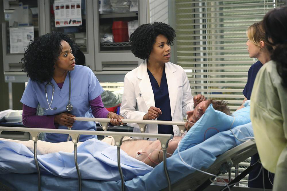 Grey's Anatomy - Die jungen Ärzte : Bild Jerrika Hinton, Kelly McCreary, Christopher Redman