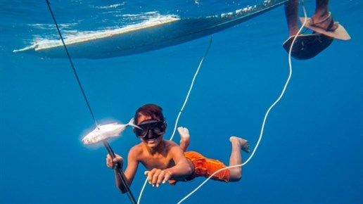 Walking Under Water : Bild