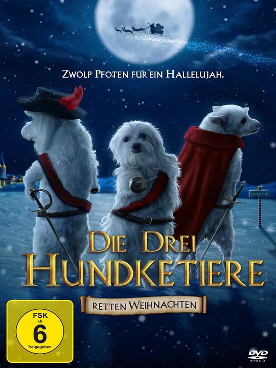 Die Drei Hundketiere retten Weihnachten : Kinoposter