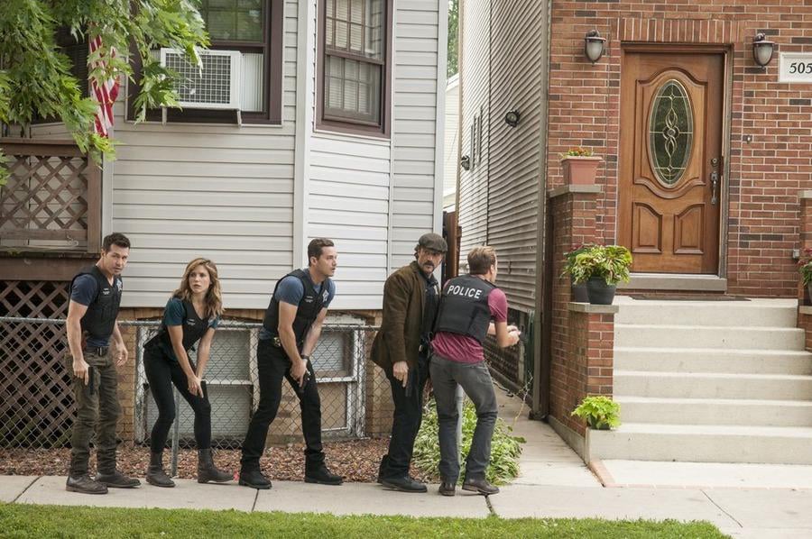 Chicago PD : Bild Jesse Lee Soffer, Elias Koteas, Jon Seda, Sophia Bush