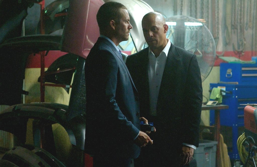 Fast & Furious 7 : Bild Vin Diesel, Paul Walker