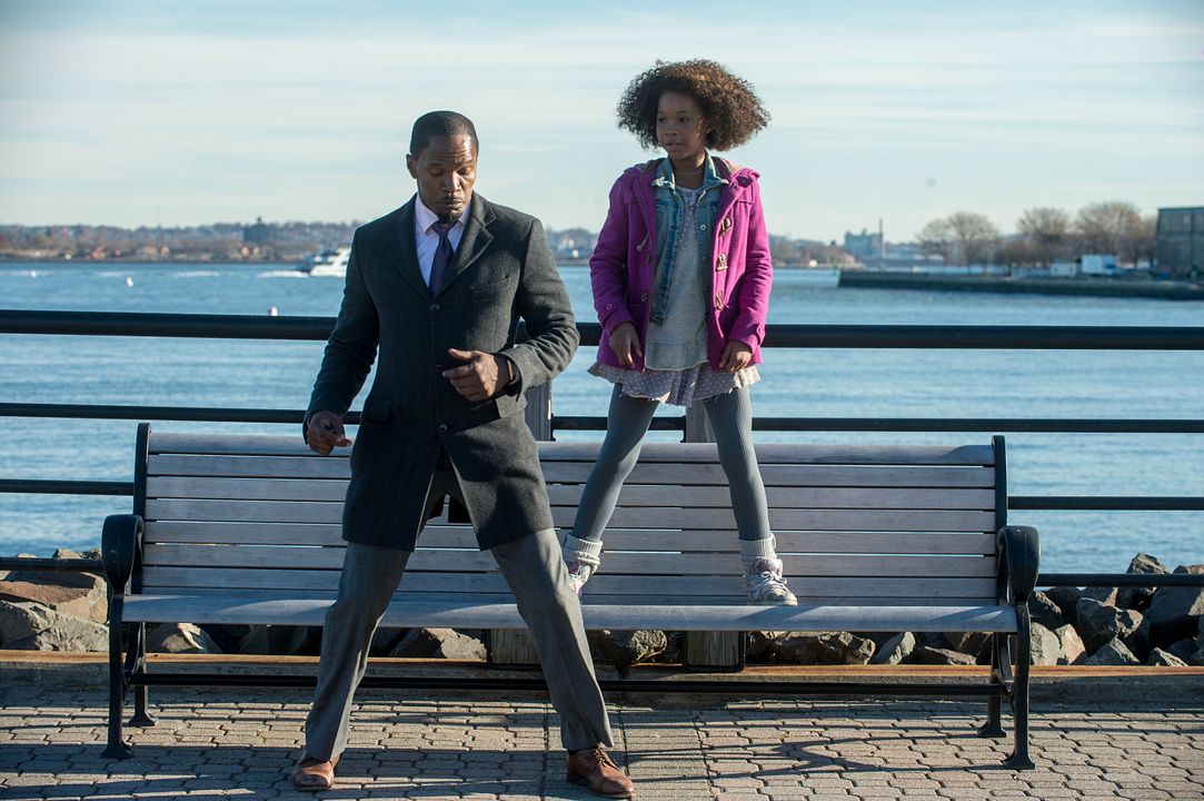 Annie : Bild Jamie Foxx, Quvenzhané Wallis