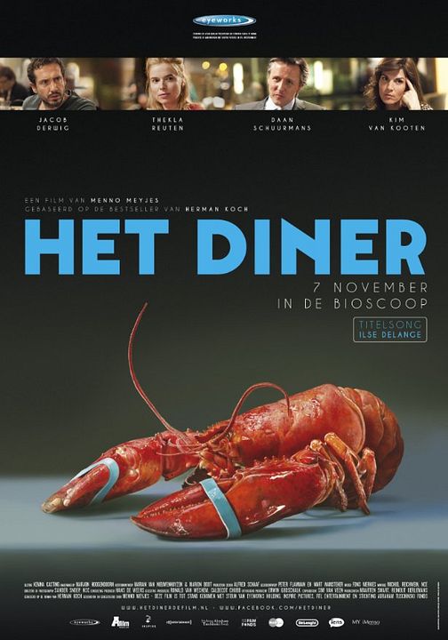 Het Diner : Kinoposter