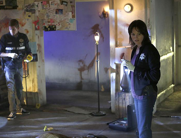 CSI: Den Tätern auf der Spur : Bild Jorja Fox, Eric Szmanda