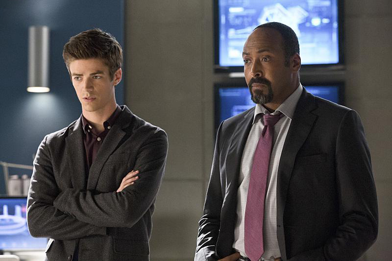 The Flash : Bild Grant Gustin, Jesse L. Martin