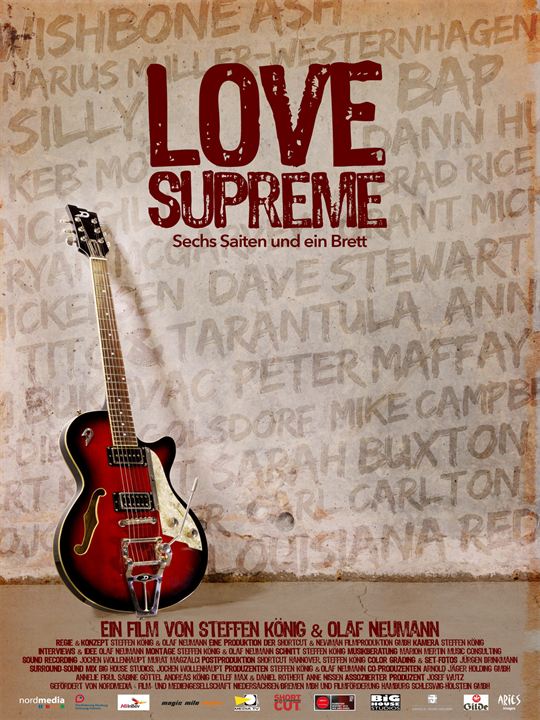 Love Supreme – Sechs Saiten und ein Brett : Kinoposter