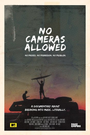 No Cameras Allowed : Kinoposter