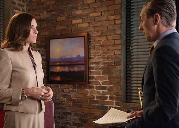 Good Wife : Bild Alan Cumming, Julianna Margulies