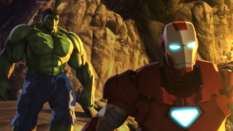 Iron Man & Hulk: Heroes United : Bild